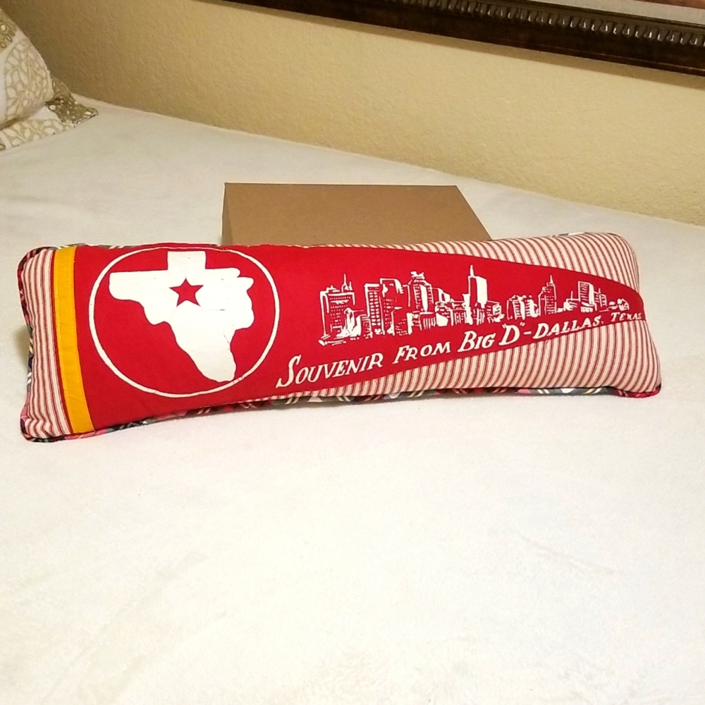 Dallas Texas pillow